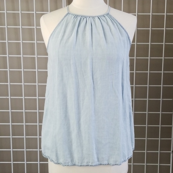 Mossimo Supply Co. Tops - Mossimo Supply Co. Lightweight Denim Trapeze Tank